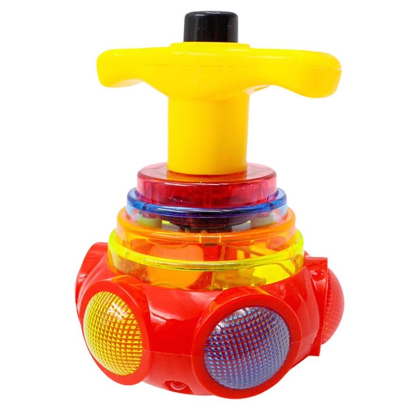 Educational ball-operated spinning top, stress-relieving toy, children's track Rubik's Cube pinball creative intellectual toy